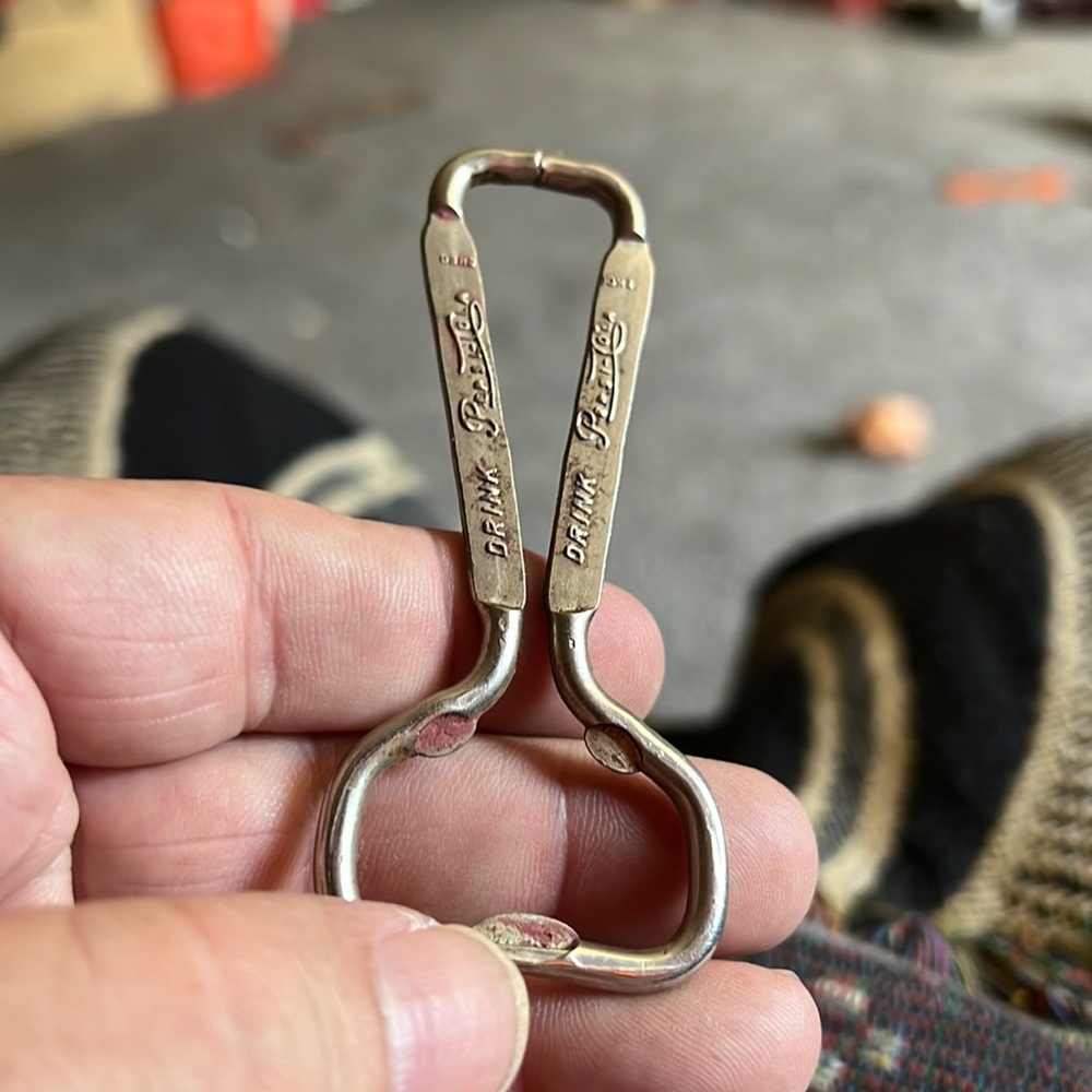 Vintage old school bottle opener from Pepsi Cola
